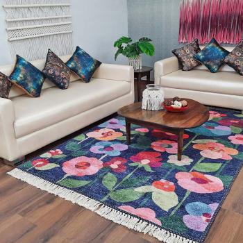 Colorful Floral Carpet Manufacturers in Panipat